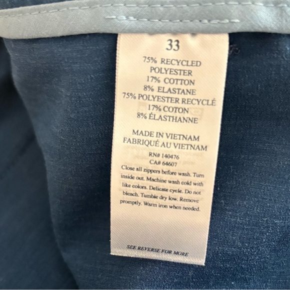 NEW Faherety Men's All Day Shorts 5" Navy size 33 - Picture 7 of 7